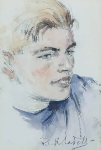 Голова молодого человека 1934
