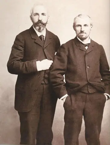 Gustave y Marcial Caillebotte