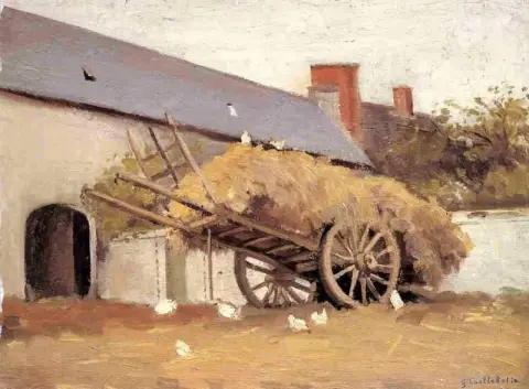 Нагруженная тележка сена, ок. 1874-78 гг.