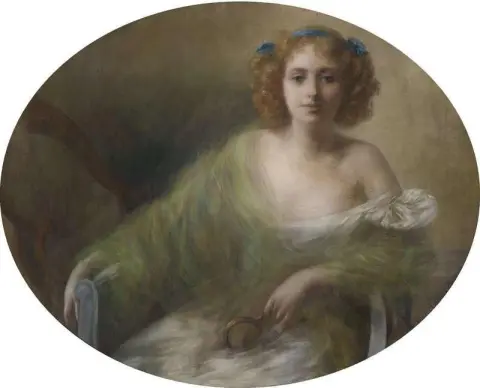 Portret van een jonge vrouw 1917