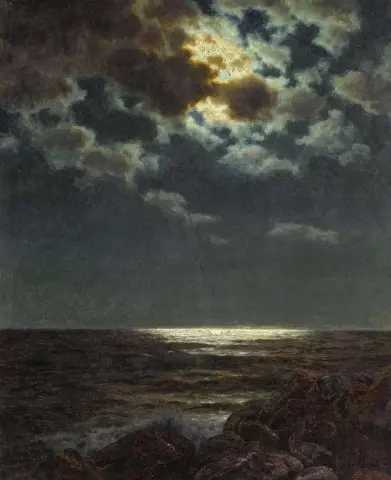 Månelys natt