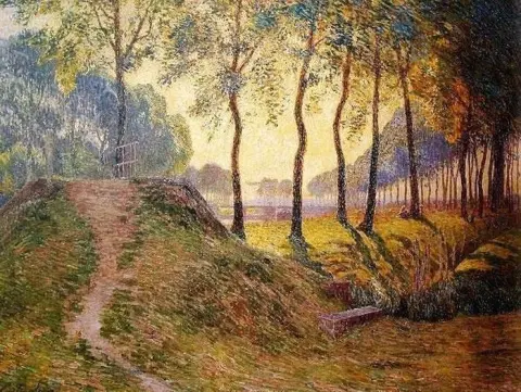 Almar längs kanalen 1904