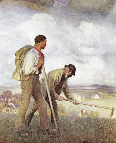 Мальчик и мужчина 1908