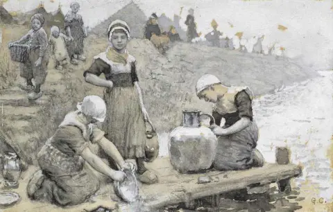 Meninas lavadoras