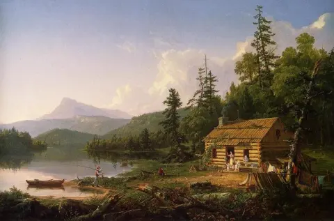 Dwelling in the woods