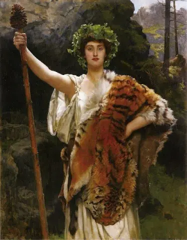The Priestess Of Bacchus Late 1880