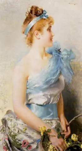 Eine Frühlingsschönheit 1888