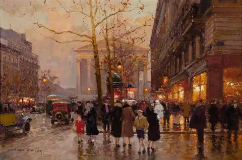 La Madeleine und Rue Royale