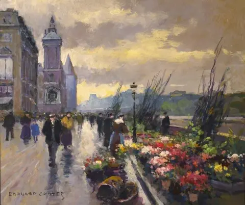 Цветочная прогулка Quai De L Horloge