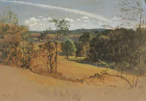 Maisema lähellä Tunbridge Wells Kentiä 1882