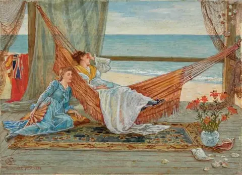 Näkymä Beach House Nantucketista heinäkuu 1892