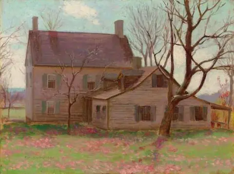 Дом Ральфа Мида, ферма Квакер-Ридж, Гринвич, Коннектикут, 1896 год.