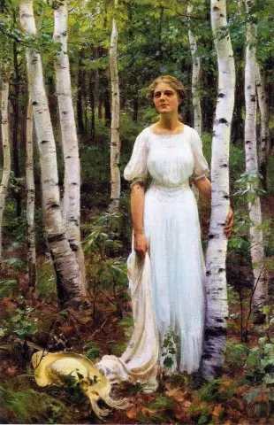 Лесное одиночество 1913