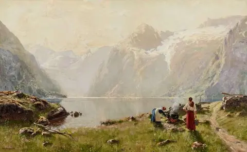 ノルウェーのソグネフィヨルドから