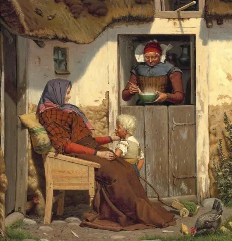 De eerste dag buiten na de ziekte