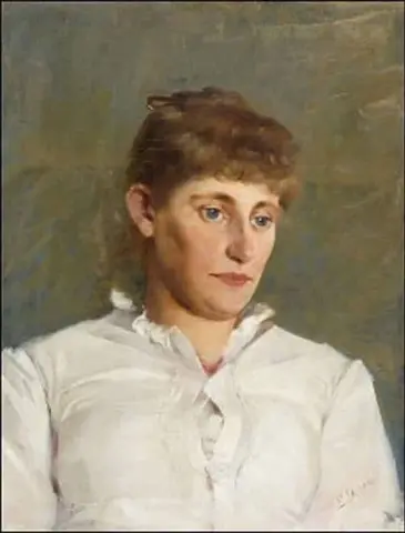 mujer de blanco
