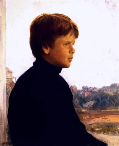 retrato de un niño