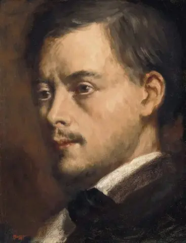 Head Of Man noin 1864