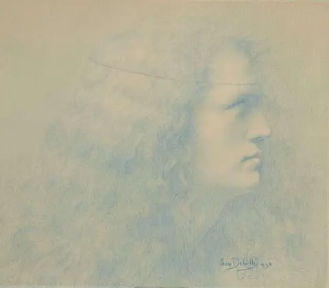 Profiilinaisen pää tai Parsifal 1894