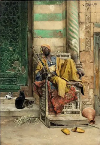 Il fumatore di Goza 1884