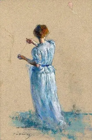 연을 든 여인(1898~1902년)