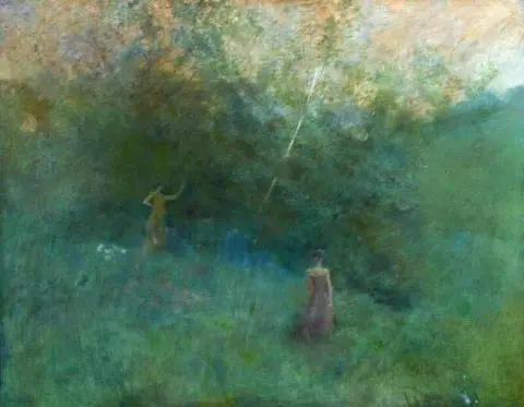 흰 자작나무, 1899년경