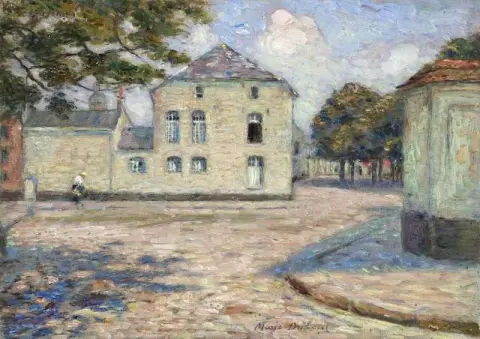 Figura en la calle 1912