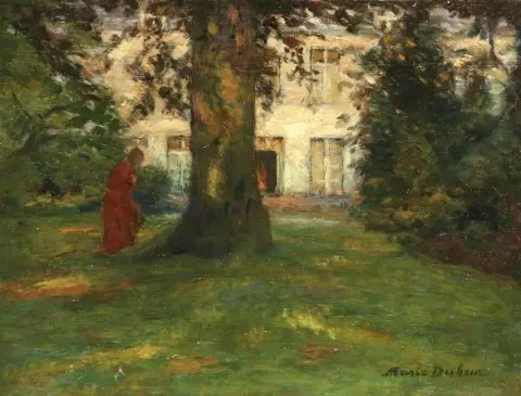 En el jardín del artista 1906