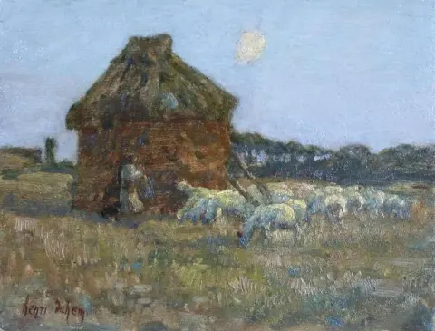Nocturno sobre la granja Ca. 1903