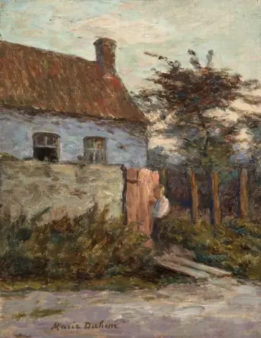 1905년경 귀국