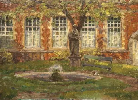 El jardín de los artistas 1909