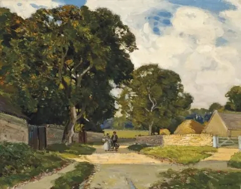 På Tewkesbury Road ca 1908