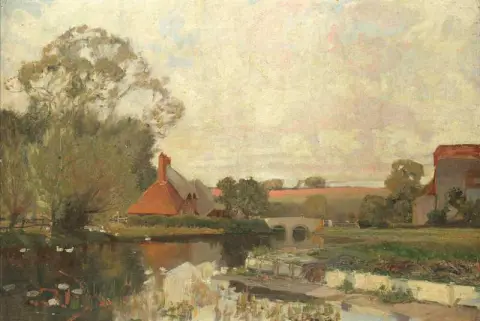 The Valley Of The Lambbourne Ca. 1902