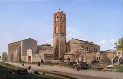 Agnese Fuori Le Mura Roma 1815