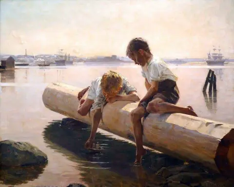 Маленькая лодка 1884