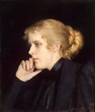 Porträtt av M. V. Dyakovskaya-geirot 1896