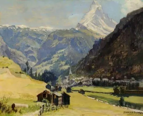 Matterhorn Sveitsin Zermattista 1939