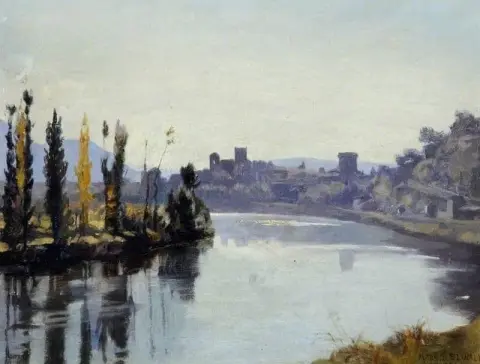 Jokikohtaus 1924