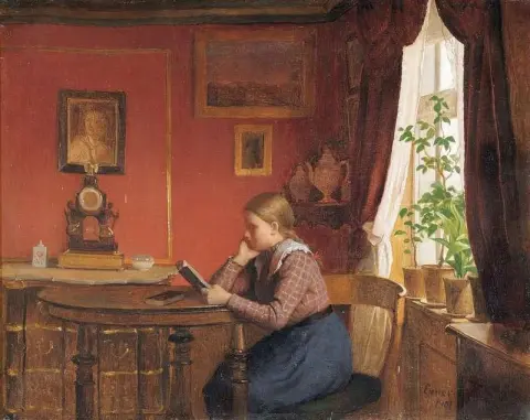 Lettura della scolaretta