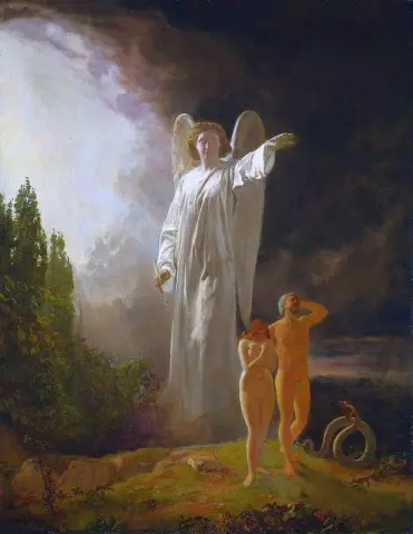 Vertreibung von Adam und Eva 1880