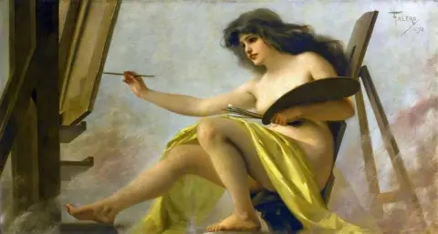 An Allegory Of Art 1892