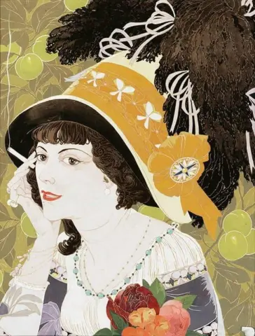 La Fumeuse Ca. 1908-10 1