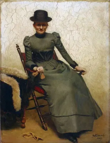 Дампортратт 1889 г.