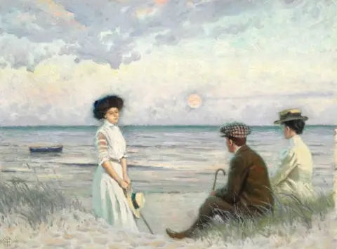 Вечерняя атмосфера на берегу Фальстербо, 1909 год.
