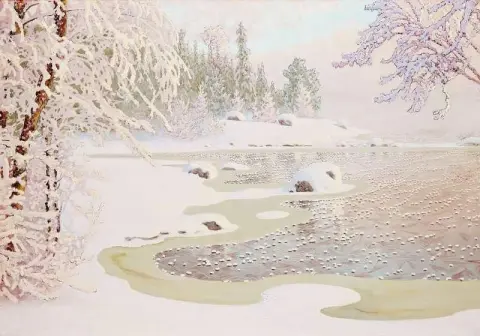 Зимний пейзаж 3