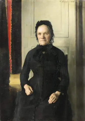 Madame Coquelinin äiti 1885