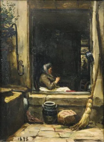Teurastajan vaimon neule 1878