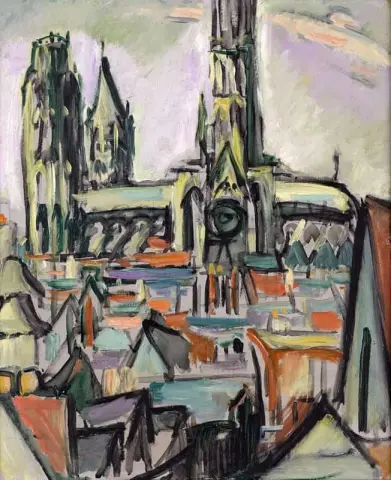 Kathedraal van Rouen ca. 1908