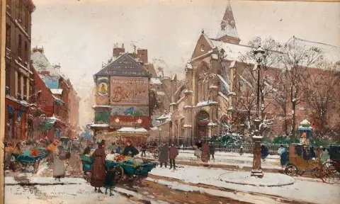 Saint-Medard 교회 Rue Mouffetard