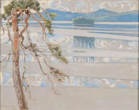 Paisaje del lago 1922